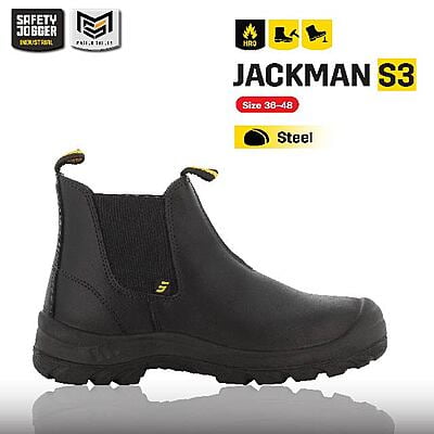 รองเท้าบูทเซฟตี้ Safety Jogger รุ่น JACKMAN รองเท้าบูทนิรภัย รองเท้าบูทหัวเหล็ก รองเท้าบูทกันน้ำ