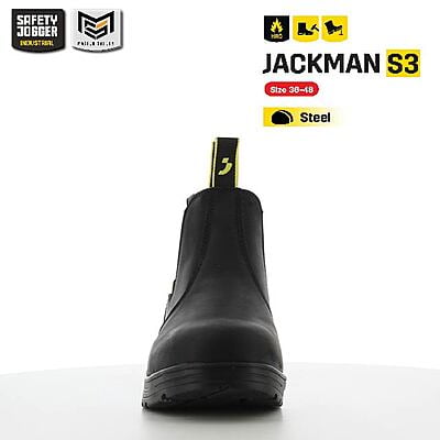 รองเท้าบูทเซฟตี้ Safety Jogger รุ่น JACKMAN รองเท้าบูทนิรภัย รองเท้าบูทหัวเหล็ก รองเท้าบูทกันน้ำ