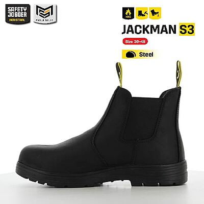 รองเท้าบูทเซฟตี้ Safety Jogger รุ่น JACKMAN รองเท้าบูทนิรภัย รองเท้าบูทหัวเหล็ก รองเท้าบูทกันน้ำ