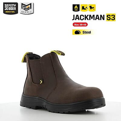 รองเท้าบูทเซฟตี้ Safety Jogger รุ่น JACKMAN รองเท้าบูทนิรภัย รองเท้าบูทหัวเหล็ก รองเท้าบูทกันน้ำ