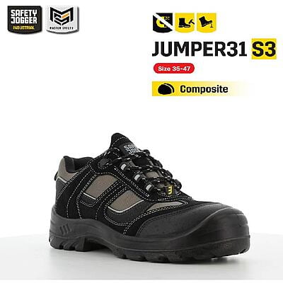 รองเท้าเซฟตี้ Safety Jogger  รุ่น JUMPER31 รองเท้านิรภัย รองเท้าหัวเหล็ก รองเท้าหุ้มส้น รองเท้าทำงาน