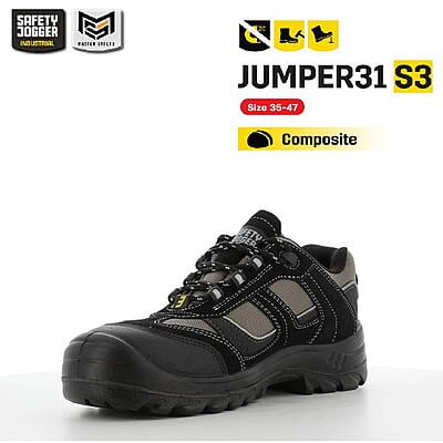 รองเท้าเซฟตี้ Safety Jogger  รุ่น JUMPER31 รองเท้านิรภัย รองเท้าหัวเหล็ก รองเท้าหุ้มส้น รองเท้าทำงาน