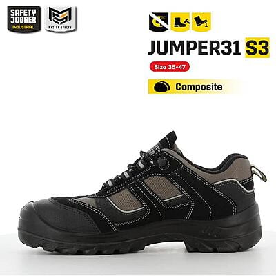 รองเท้าเซฟตี้ Safety Jogger  รุ่น JUMPER31 รองเท้านิรภัย รองเท้าหัวเหล็ก รองเท้าหุ้มส้น รองเท้าทำงาน