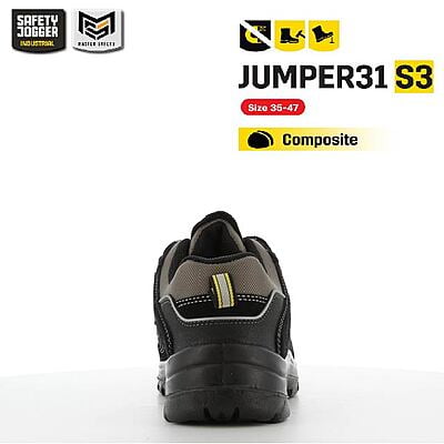 รองเท้าเซฟตี้ Safety Jogger  รุ่น JUMPER31 รองเท้านิรภัย รองเท้าหัวเหล็ก รองเท้าหุ้มส้น รองเท้าทำงาน