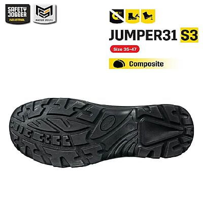 รองเท้าเซฟตี้ Safety Jogger  รุ่น JUMPER31 รองเท้านิรภัย รองเท้าหัวเหล็ก รองเท้าหุ้มส้น รองเท้าทำงาน