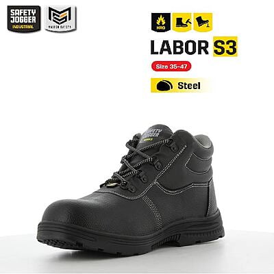 รองเท้าเซฟตี้ Safety Jogger รุ่น LABOR รองเท้านิรภัย รองเท้าหัวเหล็ก รองเท้ากันลื่น รองเท้าหนัง