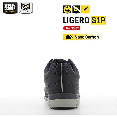 รองเท้าเซฟตี้ Safety Jogger  รุ่น LIGERO รองเท้านิรภัย รองเท้าหัวเหล็ก รองเท้ากันลื่น รองเท้าผ้าใบ