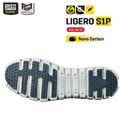 รองเท้าเซฟตี้ Safety Jogger  รุ่น LIGERO รองเท้านิรภัย รองเท้าหัวเหล็ก รองเท้ากันลื่น รองเท้าผ้าใบ