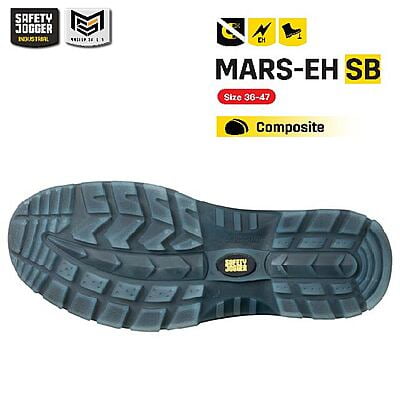 รองเท้าเซฟตี้ Safety Jogger  รุ่น MARS รองเท้านิรภัย รองเท้าหัวคอมโพสิท รองเท้ากันไฟฟ้า ไฟฟ้าแรงสูง