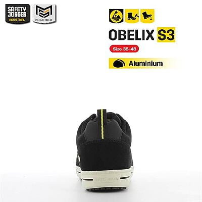 รองเท้าเซฟตี้ Safety Jogger รุ่น OBELIX รองเท้านิรภัย รองเท้าหัวเหล็ก รองเท้าเซฟตี้หัวกว้าง