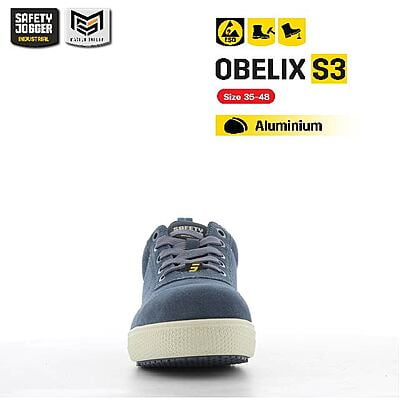 รองเท้าเซฟตี้ Safety Jogger รุ่น OBELIX รองเท้านิรภัย รองเท้าหัวเหล็ก รองเท้าเซฟตี้หัวกว้าง