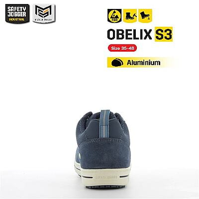 รองเท้าเซฟตี้ Safety Jogger รุ่น OBELIX รองเท้านิรภัย รองเท้าหัวเหล็ก รองเท้าเซฟตี้หัวกว้าง