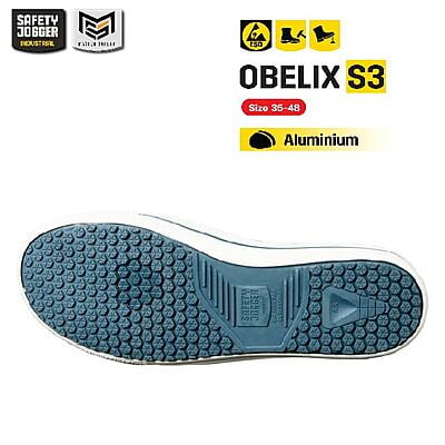 รองเท้าเซฟตี้ Safety Jogger รุ่น OBELIX รองเท้านิรภัย รองเท้าหัวเหล็ก รองเท้าเซฟตี้หัวกว้าง