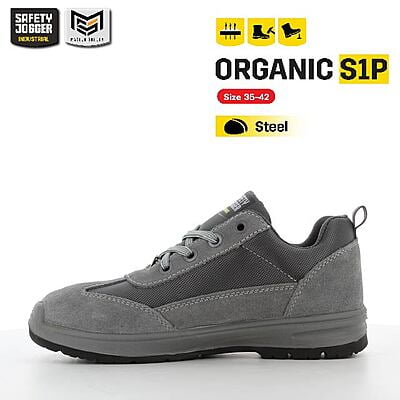 รองเท้าเซฟตี้ผู้หญิง Safety Jogger รุ่น ORGANIC รองเท้านิรภัย รองเท้าหัวเหล็ก  รองเท้าทำงาน