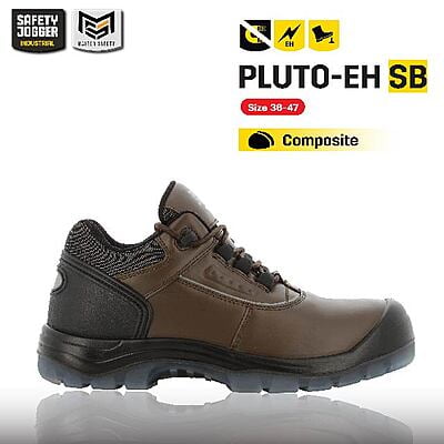 รองเท้าเซฟตี้ Safety Jogger  รุ่น PLUTO รองเท้านิรภัย รองเท้าหัวคอมโพสิท รองเท้ากันไฟฟ้า ไฟฟ้าแรงสูง