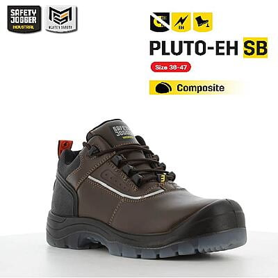 รองเท้าเซฟตี้ Safety Jogger  รุ่น PLUTO รองเท้านิรภัย รองเท้าหัวคอมโพสิท รองเท้ากันไฟฟ้า ไฟฟ้าแรงสูง