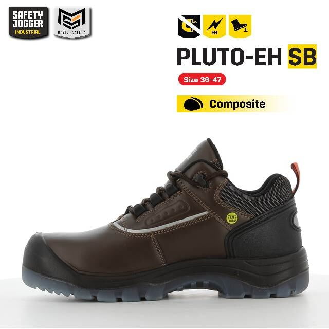 รองเท้าเซฟตี้ Safety Jogger  รุ่น PLUTO รองเท้านิรภัย รองเท้าหัวคอมโพสิท รองเท้ากันไฟฟ้า ไฟฟ้าแรงสูง