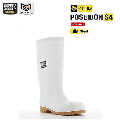 รองเท้าบูทเซฟตี้ Safety Jogger  รุ่น POSEIDON รองเท้าบูท รองเท้าบูทนิรภัย รองเท้าบูทหัวเหล็ก