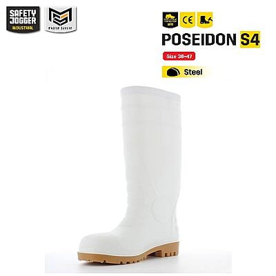 รองเท้าบูทเซฟตี้ Safety Jogger  รุ่น POSEIDON รองเท้าบูท รองเท้าบูทนิรภัย รองเท้าบูทหัวเหล็ก