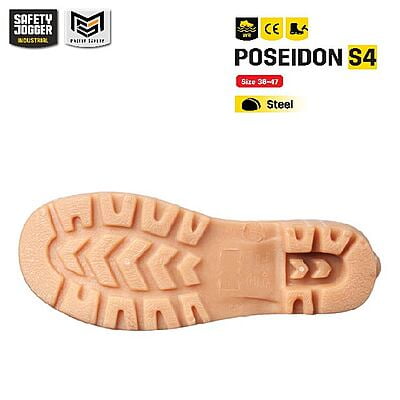 รองเท้าบูทเซฟตี้ Safety Jogger  รุ่น POSEIDON รองเท้าบูท รองเท้าบูทนิรภัย รองเท้าบูทหัวเหล็ก