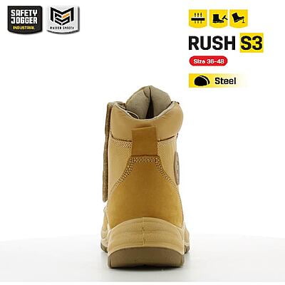 รองเท้าเซฟตี้ Safety Jogger รุ่น RUSH รองเท้านิรภัย รองเท้าหัวเหล็ก รองเท้าหุ้มข้อ รองเท้าทำงาน