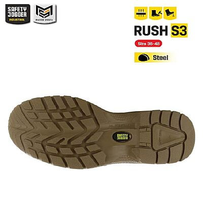 รองเท้าเซฟตี้ Safety Jogger รุ่น RUSH รองเท้านิรภัย รองเท้าหัวเหล็ก รองเท้าหุ้มข้อ รองเท้าทำงาน
