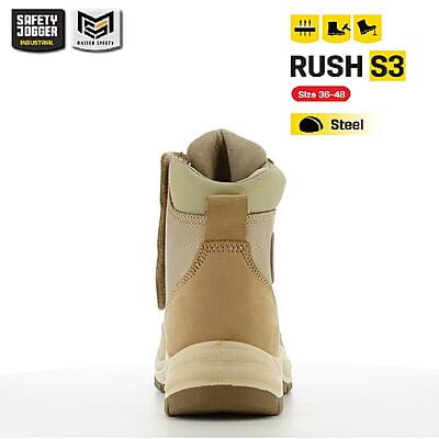 รองเท้าเซฟตี้ Safety Jogger รุ่น RUSH รองเท้านิรภัย รองเท้าหัวเหล็ก รองเท้าหุ้มข้อ รองเท้าทำงาน