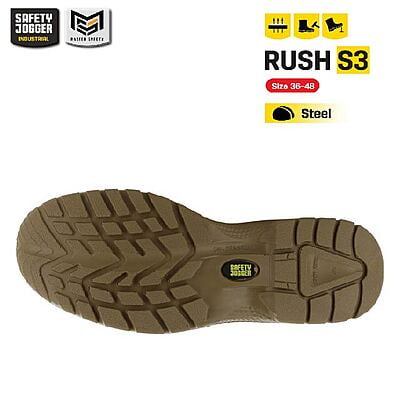 รองเท้าเซฟตี้ Safety Jogger รุ่น RUSH รองเท้านิรภัย รองเท้าหัวเหล็ก รองเท้าหุ้มข้อ รองเท้าทำงาน