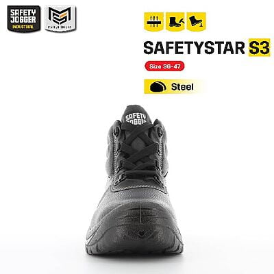 รองเท้าเซฟตี้ Safety Jogger รุ่น SAFETYSTAR รองเท้านิรภัย รองเท้าหัวเหล็ก รองเท้ากันลื่น