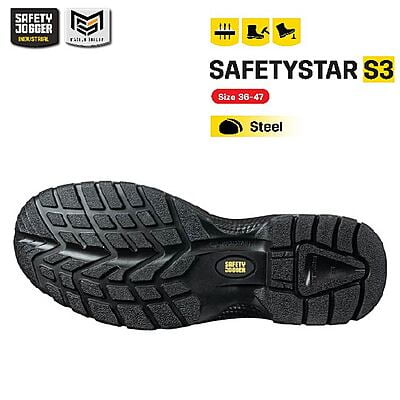 รองเท้าเซฟตี้ Safety Jogger รุ่น SAFETYSTAR รองเท้านิรภัย รองเท้าหัวเหล็ก รองเท้ากันลื่น