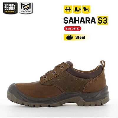 รองเท้าเซฟตี้ Safety Jogger รุ่น SAHARA รองเท้านิรภัย รองเท้าหัวเหล็ก รองเท้าหุ้มส้น รองเท้ากันลื่น