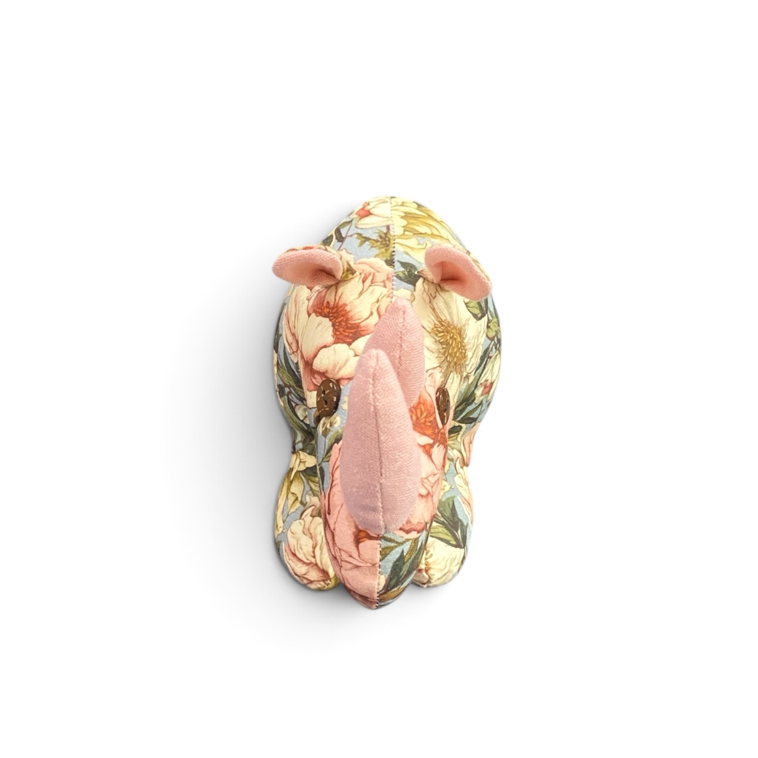 Tê Giác Mẹ - Thủ Công Nhồi Bông, Vải Cotton