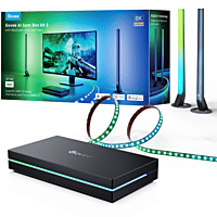 Govee AI Sync Box Kit 2 with strip light & Light Bar for 27-34 inch PCs