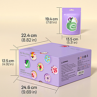 Air Dry Clay For Kids - Sweet Dessert House 12pcs Pack With Tool kit