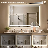 Wall mirror - LED bathroom mirror (36*60 INCH)