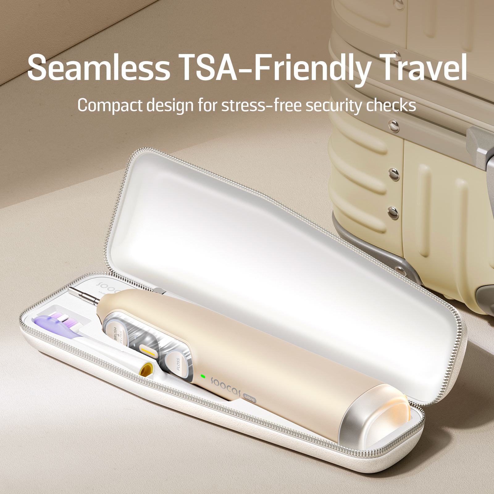 Soocas Travel Case(Compatible with both NEOS II and Ultra)