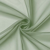Patin Sage Green Sheer Curtains Valances