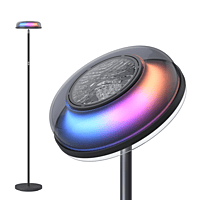 Govee Uplighter Floor Lamp - Tri-Zone RGBIC Smart LED with Matter Support