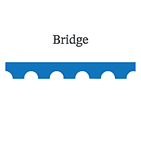 Bridge Style Valance