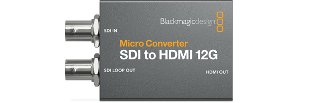 Blackmagic Design Micro Converter HDMI to SDI 12G Blackmagic Design Micro Converter HDMI to SDI 12G