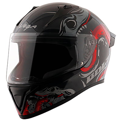 VEGA BOLT OCTOPUS BLACK RED M/V (M)