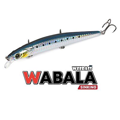 WEEBASS LURE (เหยื่อปลั๊ก) - รุ่น WABALA SINKING