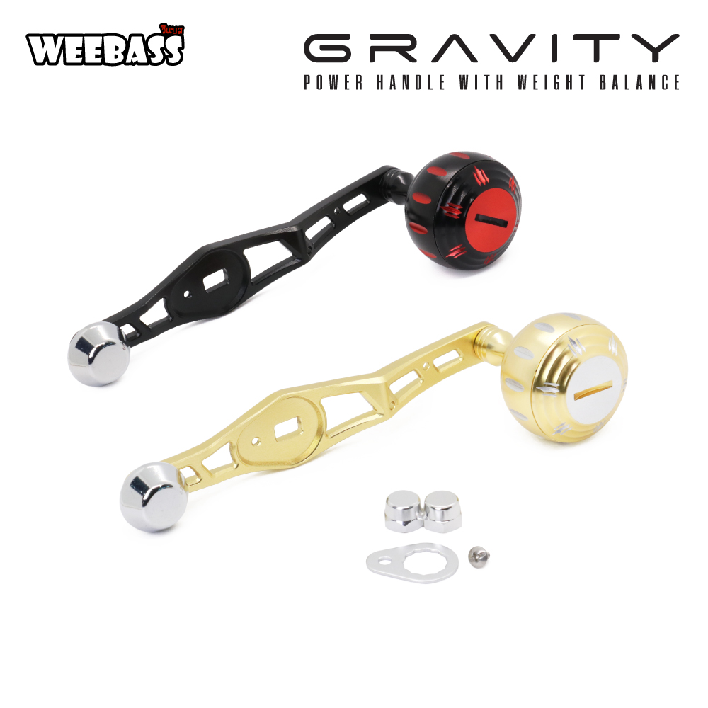 WEEBASS ชุดแต่งรอก Handle - รุ่น GRAVITY สี Gold Silver (GS)