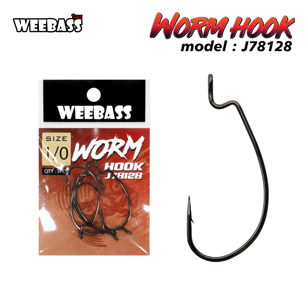 WEEBASS ตาเบ็ด - แบบซอง J78128 (5PCS)