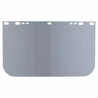 Visor, Clear, Unbound, 15-1/2 in L x 9 in H, for Jackson Safety® Head Gear/Cap Adaptors