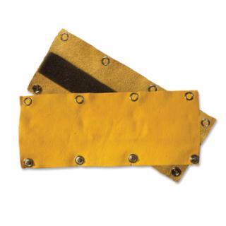 Leather Sweatband, Cowhide, Bucktan, Used with Headgear