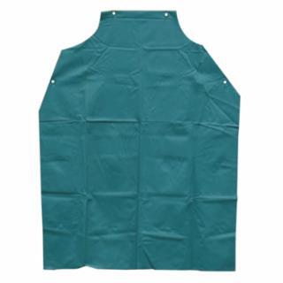 Bib Apron, 45 in x 35 in, Vinyl, Green