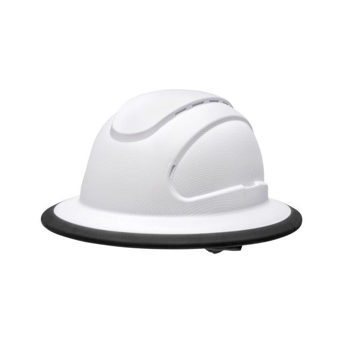 Radians THE JUDGE™ RHJ6V 6-Point Ratchet Vented Type I Full Brim Hard Hat - Ice