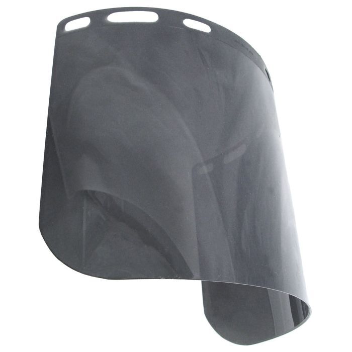 Radians Smoke PC Face Shield - .060 x 8 x 15 1/2 Smoke PC