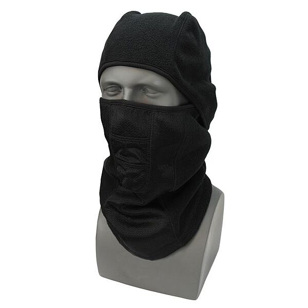 Radians Nordic Blaze® RWL25 Hinged Fleece Balaclava - Black